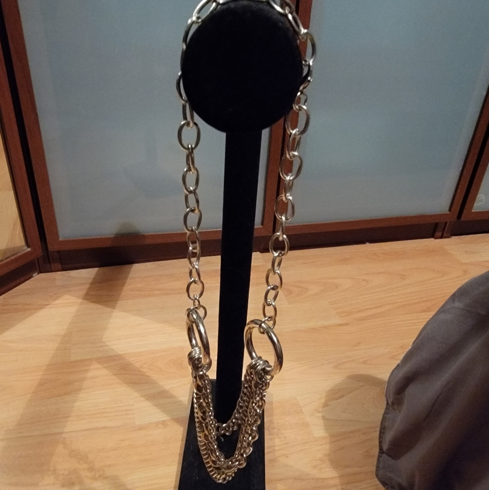 Multi chain necklace